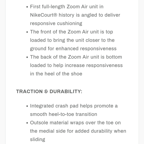 Nike Court Zoom Zero Cheetah Sneakers 8.5 - Picture 8 of 8